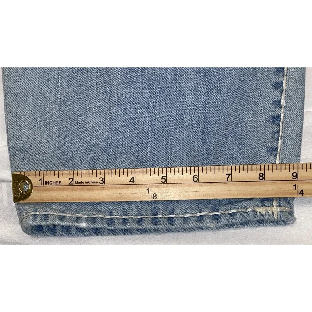 true religion jeans Men's Ricky Relaxed ‎ Thick Stitching 38x35